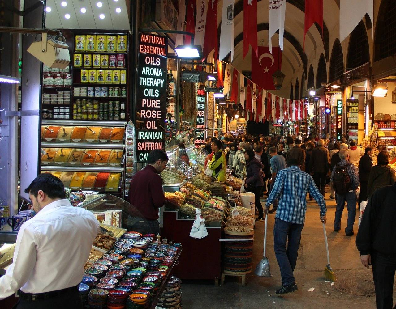 bazar w Turcji